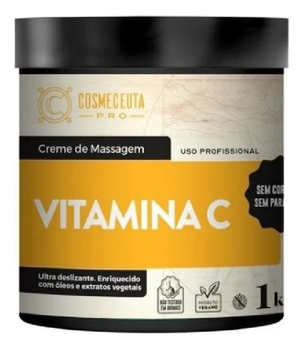  Cosmeceuta Creme De Massagem Vitamina C 1kg