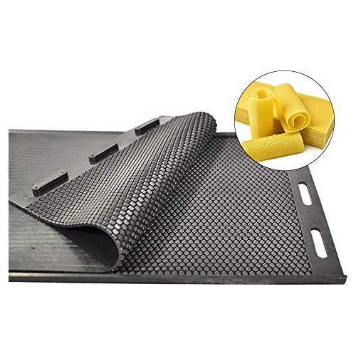 Molde De Silicona Para Cera De Abejas Flexible, 2 Hojas, Máq