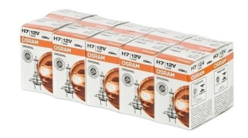 Lámpara Osram H7 12v 55w Pack X 10 Unidades Alemana Oferta!