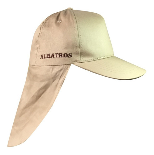 Gorra Visera Cubre Nuca Albatros Pesca Camping Caza