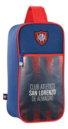 Botinero Bolso Futbol San Lorenzo Neceser Cuervos Casla