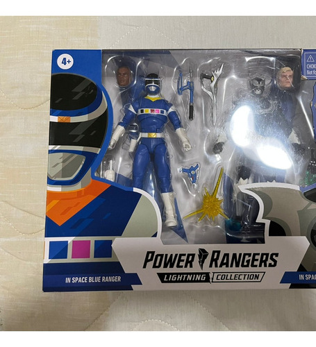 Power Rangers In Space Blue Ranger Vs. Silver Psycho Ranger