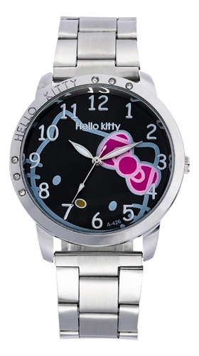 Reloj Hello Kitty Kawai Acero Inoxidable Regalo Detalle 