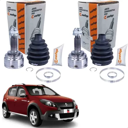 Par Homocinetica 21x23 Renault Logan Sandero 1.6 2007/2014