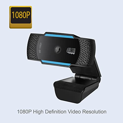 Cámara Web Cybertrack H5 1080p Hd Usb Enfoque Automát...