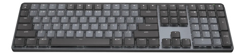 Teclado Logitech Mx Mechanical Grafito Iluminado Inalambrico