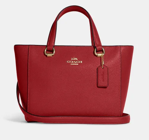 Cartera Coach Modelo Alice Rojo. Original Y Nueva. Env o gratis