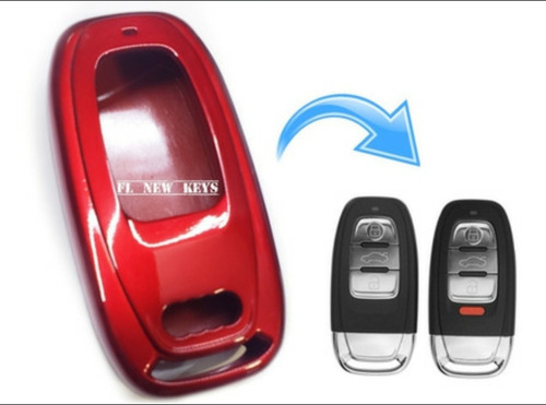 Cubierta Premium Llave Proximidad Para Audi A4 A5 R8 Q5