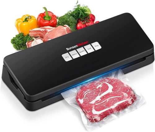 Imagen 1 de 3 de Maquina De Vacio Bonsenkitchen Con 3 Modos De Uso