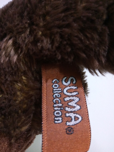 Peluche Suma Collection Nutria Cafe 31 Cm Largo Aprox
