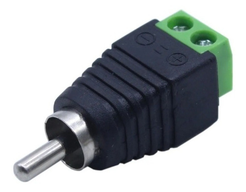 Conector Rca Macho + / - Cámara - Stc Video  Precio 6pza