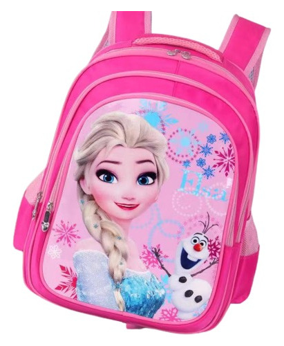 Morral / Bolso Grande Frozen Niña Colegio Escolar