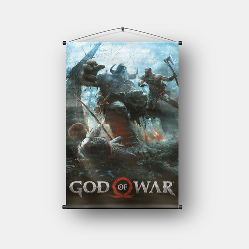 Poster - Pendón God Of War 60 X 90 Cm 