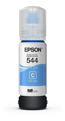 Botella De Tinta Epson T544220 Cyan L3110 3150 5190