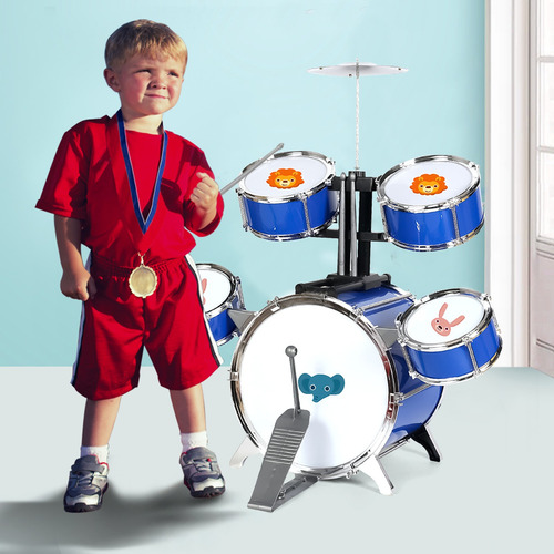 Juguete De Instrumento Musical Infantil Mini Jazz Drum Para
