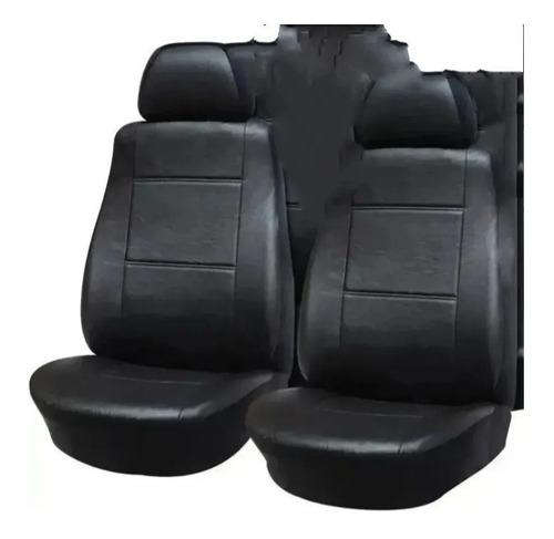 Funda Cubre Asiento Auto Cuerina 2 Butacas Liso