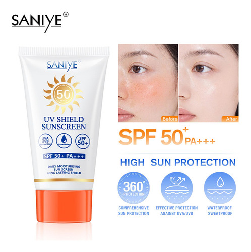 Branqueador E Clareador 50ml De Protetor Solar Isolante Clea