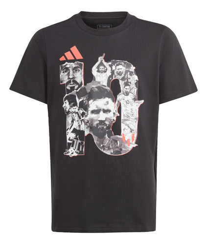 Polera Messi Fútbol Estampada Iu2227 adidas