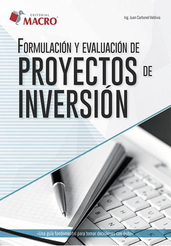 Libro Formulación Y Evaluación De Proyectos De Inversión Lku