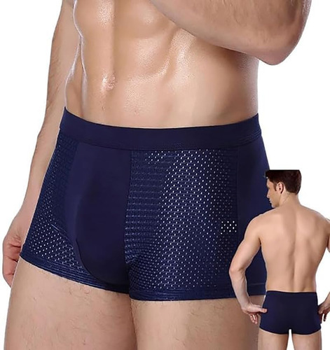 4 Pcs Calzoncillos Calzones De Fibra De BambĂș Para Hombre K2