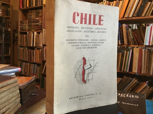 Amanda Labarca Chile Educación Literatura Minería 1946 Raro