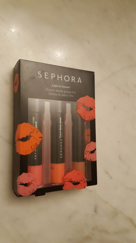 Sephora Colección Lips In Bloom Glossy Lip Pencil Trio