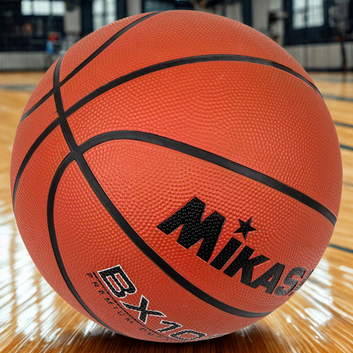 Balón Baloncesto Mikasa Bx1000 #7 Hule Uso Al Aire Libre
