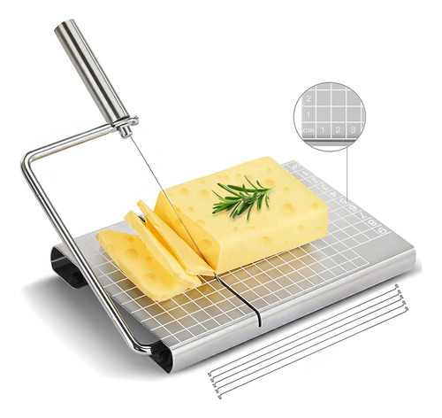 Cortador De Queso Rebanador Acero Inoxidable