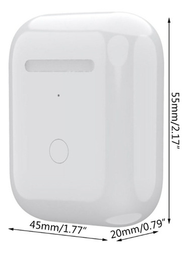 Estojo De Carregamento Sem Fio De Substituição Para AirPods