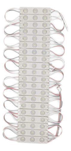 Smd2835 3 Leds Por Módulo Con Lupa Blanco Frío 500 Pzas.