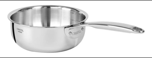 Cristel Castelpro Saucpan De Acero Inoxidable Ultraaply, .9