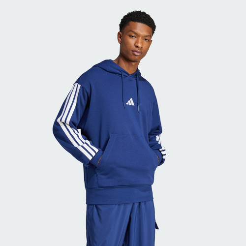 Sudadera adidas Casual Essentials Hombre Azul Jd1872