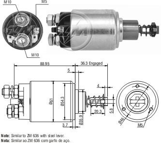 Automatico Arranque Mercedes Benz 352/366 C/bosch Jf 24v