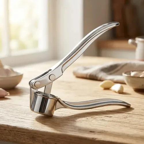 Espremedor de Alho em Aço Inox Premium Pítia