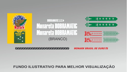 Adesivos Bicicleta Monareta Dobramatic 1973  Frete Grátis