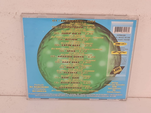 Cd Dj Planet Dj Grillo - Funk 2000 (Usado)
