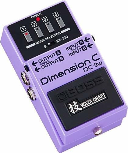 Boss Dc2w Dimensión C Waza Efectos Pedal Waza Stomp Box Efec