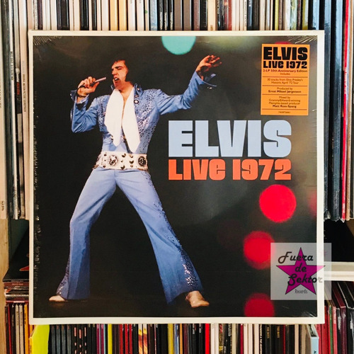 Vinilo Elvis Presley - Elvis Live 1972 - 2 Lp Eu Import.