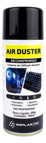 Aire Comprimido Pc Implastec Air Duster No Inflamable 200g