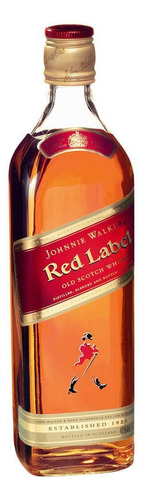 Paquete De 3 Whisky Johnnie Walker Blend Red Label 700 Ml