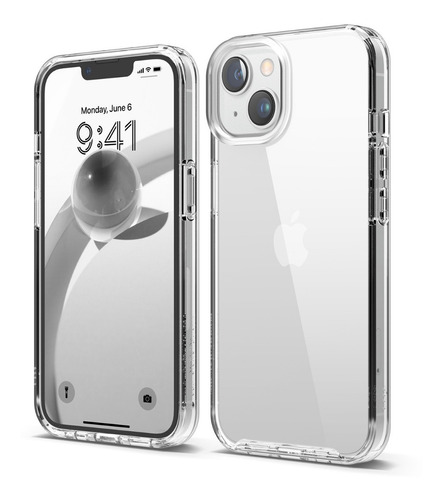 Estuche Para iPhone 14 Hybrid Case Elago En Transparente