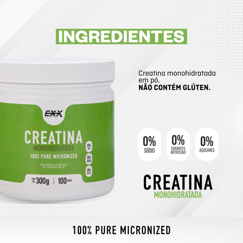 Creatina 100% Pura 150g Monohidratada E Micronizada C/ Laudo