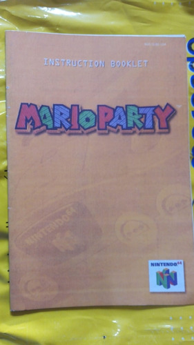 Mario  Party Manual R3pro Buen Estado