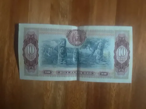 Billete 10 Pesos Oro De Colombia 1980 Impecable Estado