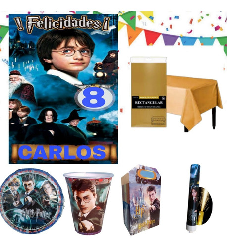Harry Potter Paq De Fiesta Artículos 10 Niños Cumpleaños 