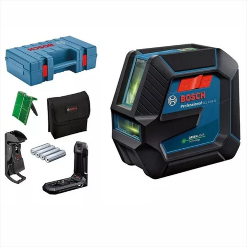 Nivel Laser Bosch Autonivelante Gll 2-15 G  +lb10+clip