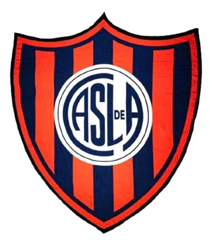 Toallon San Lorenzo Escudo Gigante Microfibra