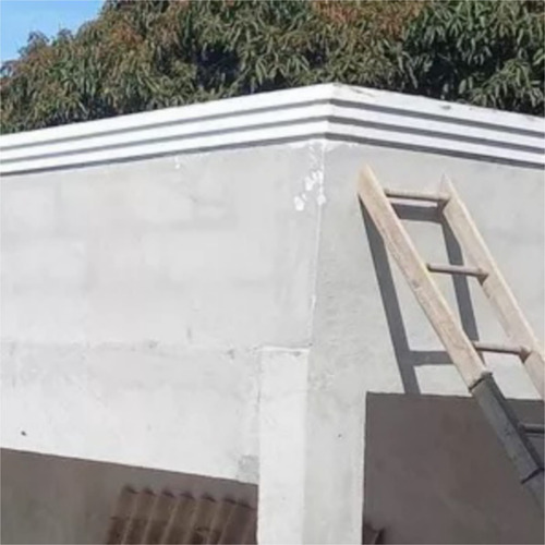Moldura Externa Em Isopor (eps) 40cm P/ Fachada - 12mts