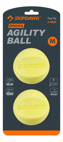 Skipdawg® Agility Ball M Pack 2 Para Perros