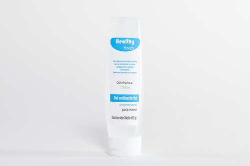 Gel Antibacterial Healthy Hands 60 G Fragancia Cítricos